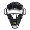 Wilson（ウィルソン）　伊勢審判本舗オリジナル　軟式審判用マスク「新片平」（しんかたひら）
